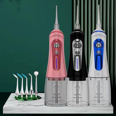 China RV New Arrival In Stock 320ML Portable Electric Oral Care Waterproof Dental Pocket Oral Irrigator for sale