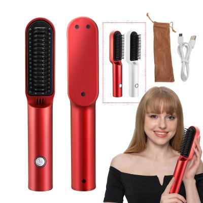 China Modern Portable Wholesale Rechargeable Straight Hair Comb and Curly Hair Comb for sale