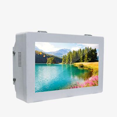 China 55 Inch LCD Outdoor Advertising Machine Waterproof A Housing Development Digital Signage for sale