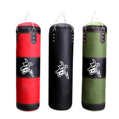 China NEW Durable Professional Boxing Bag Set Muay Thai Hanging Kick Fighting Sandbag Empty-Heavy Punching Bag for sale