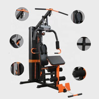 China Universal Gym Multifunctional Complete Multifunctional Home Machine Equipment Station Power Rack for sale