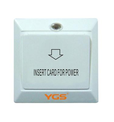 China YGS hotel room door smart energy saving automatic rfid hotel power card key switch for hotel for sale