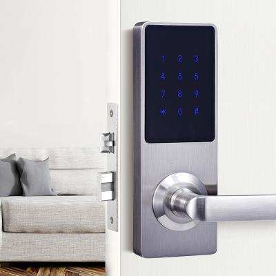 China Security Smart China Airbnb Digital Front Card Reader Remote Control Apartment Room Hotel Electronic Outdoor/Indoor Door Lock for sale