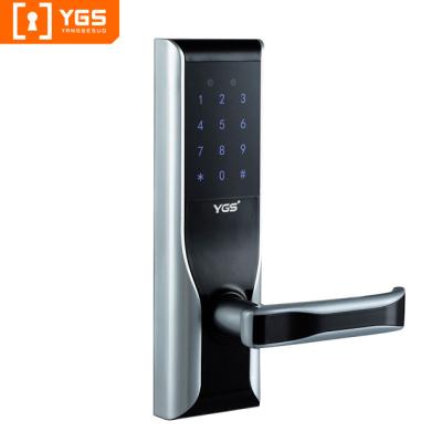 China Free Moving Handle YGS Hotsale Digital Smart Hotel Lock For Glass Door Lock Office Lock for sale