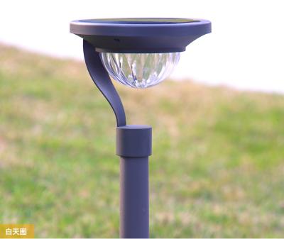 China Garden Stainless Steel Led Solar Garden Stake Lights For Outdoor Lawn Pathway Patio for sale