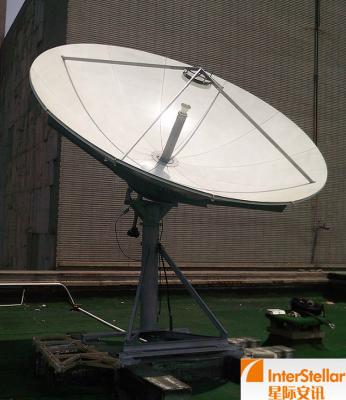 China 3.7m Ku Band Earth Station Antenna / Satellite Communication Antenna for sale