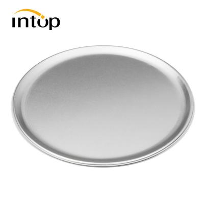 China Stocked Pizza Pan 11 Inch - Round Aluminum Pizza Tray Pan Baking Pan, Non-Stick Pizza Pan Pan for sale