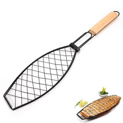 China JHY High Quality Easily Cleaned Wire Mesh Fish Grill Net Basket BBQ BBQ Grill Stainless Steel for sale