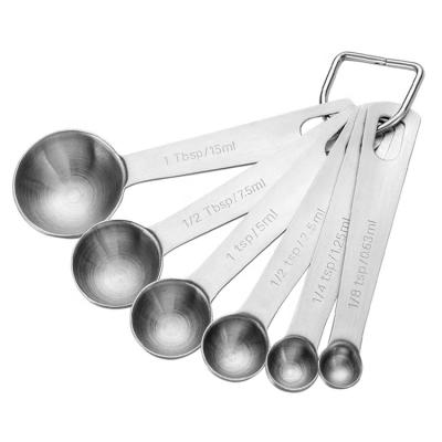 China Good Quality 6pcs Stainless Steel Doser Sustainable Cooking Set for sale