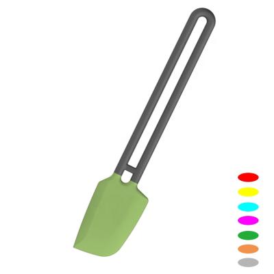 China Disposable Latest Style Non-Stick Silicone Kitchen Scraper Spatula for Cooking and Pastry for sale