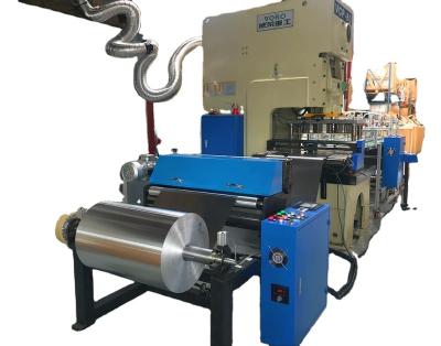 China machinery & Automatic Hardware Aluminum Foil Container Punching Machine for sale