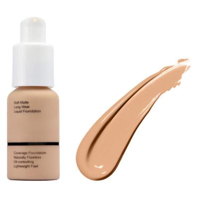 China Moisturizer OEM ODM Oil Control Long Lasting Waterproof Matte Concealer Face Foundation Makeup Liquid for sale