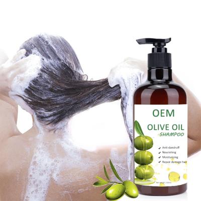 China Private Label Anti Dandruff Replenishing Virgin Hair Shampoo Natural Organic Olive Oil Shampoo And Conditioner Set for sale