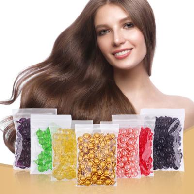 China Wholesale Color-protecting hair care treatment vitamin e soften to nourish repair hair vitamin oil serum capsule natural argan oil hair capsules for sale