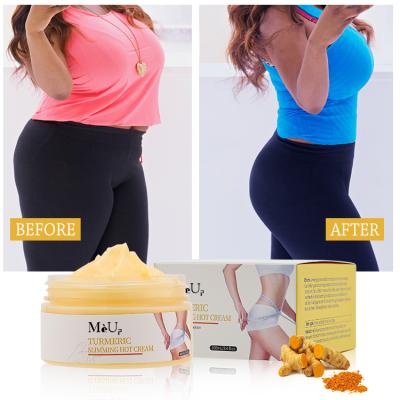 China Wholesale Weight Loss Tightening Turmeric Burning Waist Care Cream Hot Ginger Turmeric Body Weight Loss Fat Slimming Cream for sale