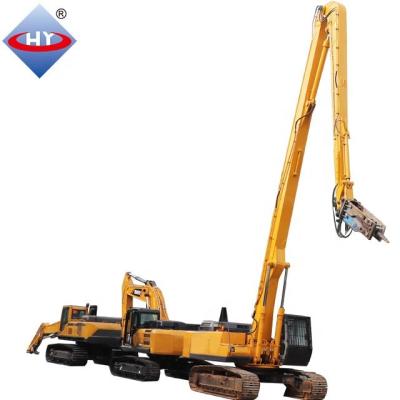 China Building Material Shops High Quality Two Piece Excavator Demolition Boom Using For Excavator 21meter Long Reach Boom for sale