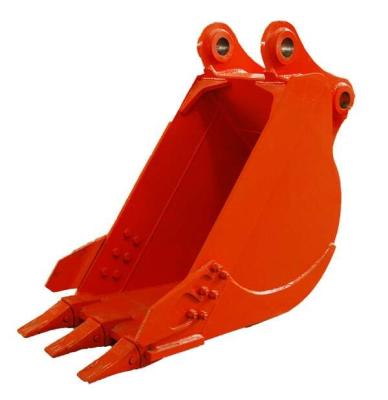 China Construction Material Stores Standard Excavator Attachments Digging Bucket Q345/Q460 Steel Material Ditch Bucket for sale