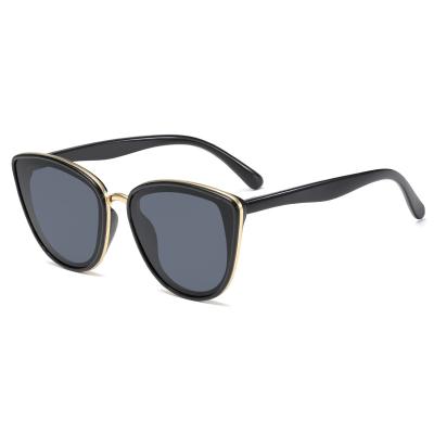 China 2021 Hot Selling New Fashion Custom Daily Life High Quality Men Women Black Shade Sunglasses for sale