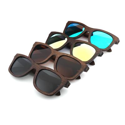 China Fashion Sunglasses 2021 Fashion Sunglasses Hinge Wholesale Custom Wooden Sunglasses Full Frame Polarized Bamboo Wooden Sun Glasses for sale