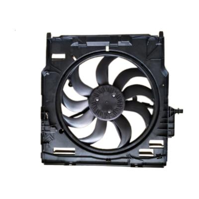 China High Quality Speed ​​Performance Car 17427634466 Black 400W Car Radiator Cooling Fan Assembly For BMW X5 F15 80*73*18 for sale