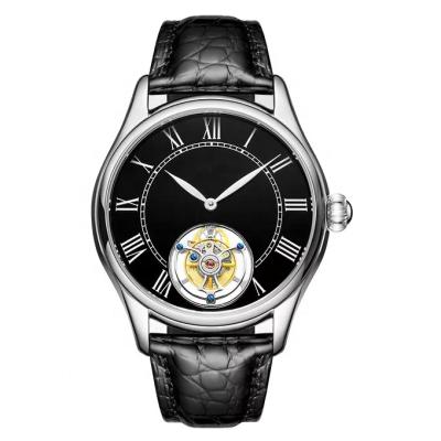 China High Quality Original Automatic Date Swiss Movement Power Reserve 44 Hours 316L Classic WATCH 6052 Stainless Steel TOURBILLON for sale