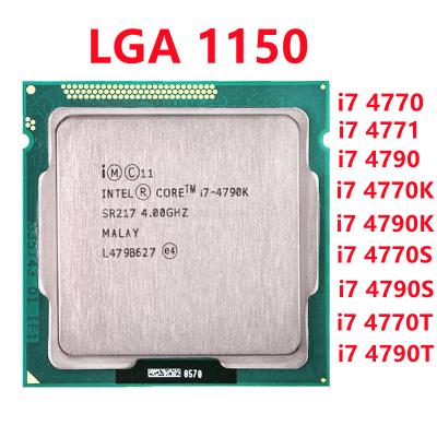 China LGA1150 i7 4770 4770S 4790S 4771 i7 4770K 4790K 4790 4770T 4790T 4.0GHZ Quad Core Intel Core LGA1150 Desktop CPU for sale