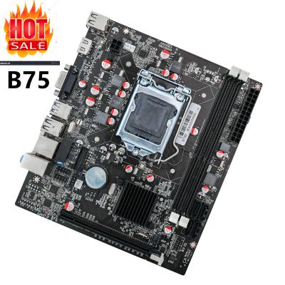 China 2nd 3rd Gen i3 i5 i7 Wholesale Desktop Desktop Motherboard B75 LGA1155 CPU DDR3 16GB ATX USB3.0 B75 LGA 1155 CPU for sale