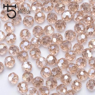 China 180pcs Fashionable Czech 3mm Spacer Round Crystal Beads For Jewelry Making Diy Female Bracelet Faceted Loose Glass Beads for sale