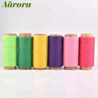 China GRS 65/35 NE4s Recycled Polyester Regenerated Cotton Yarn Think Cotton Yarn For Weaving Blankets Yarn And Carpets for sale