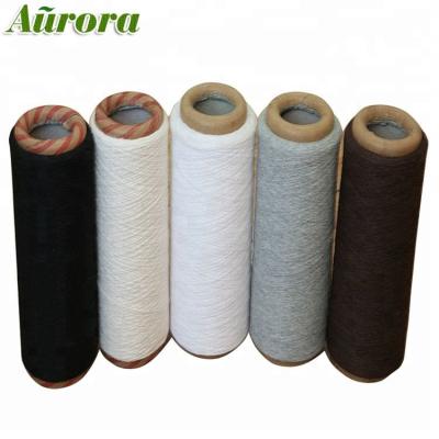 China 100% Recycled Polyester Dyed To Yarn Recycled Polyesters Yarns Knitting And Weaving OE Yarn for sale