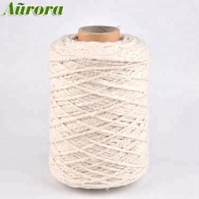 China Reasonable Price Recycled Raw White Regenerated Cotton Broom Yarn Ne 0.5S/1 Thick Rayon Yarn For Mop for sale