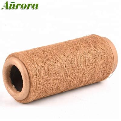 China Competitive Price Recycled Coffee 20s Oe Weave Yarn Dyed Ne 20S Baby Yarn For Weaving for sale