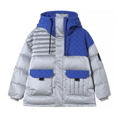 China OEM Logo Mens Padded Coats Bubble Waterproof Custom Padded Jacket Winter Warm Men Jacket For Men for sale