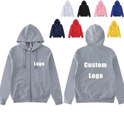 China Custom Plain Hoodies And Sweatshirts Anti-Wrinkle Mens Blank Zipper Sweatshirt Sudaderas De Hombre for sale