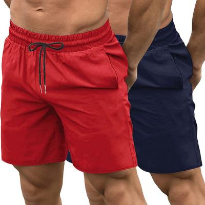 China Anti-Wrinkle Mens Gym Workout Shorts Quick Dry Pants Shaping Running Joggers With Pockets for sale