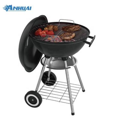 China Easily Assembled Portable Charcoal Grill For BBQ Outdoor Grilling Round Kettle for sale