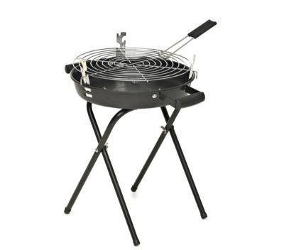 China Easily Assembled Folding Portable Mini Camping BBQ Charcoal Grill for sale