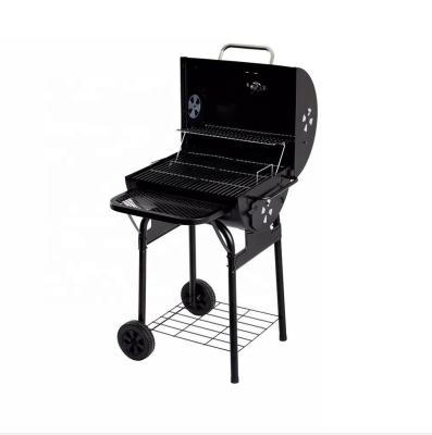 China Easily Assembled Single Barrel Pellet Grill BBQ Smoker Trailer for sale