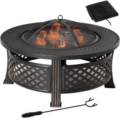 China Factory-direct Fire Stocked Sale Garden Pit Table Outdoor 32 Inch for sale