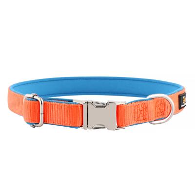 China Custom Cheap DETACHED Nylon Dog Pet Collar With Metal Buckle From Pet Products Manufacturer for sale