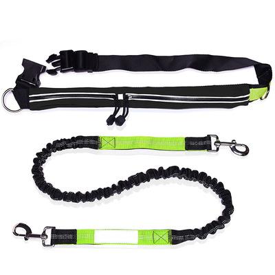 China Bungee Dog Product Pet Dog Product Elastic Pet Leash Bungee Leash Dog Belt Running Waist DETACHED Hot Expandable Leash for sale