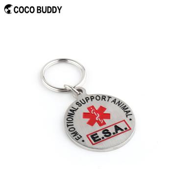 China Customized Thoughtful CARE DOG CARE ANIMAL EMOTIONAL SUPPORT ANIMAL Dog ID Tags for sale