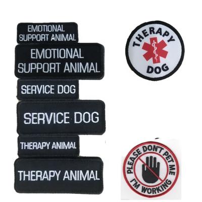 China Custom Viable Correction Emotional Support Dog Embroidery Animal Therapy Dog in Service Dog Correction Training for sale