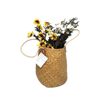 China Wholesale Multi Stocked Flower Plants Pots Laundry Storage Bathroom Garden Decors For Plant Plankton Belly Basket Basket For Organizer for sale