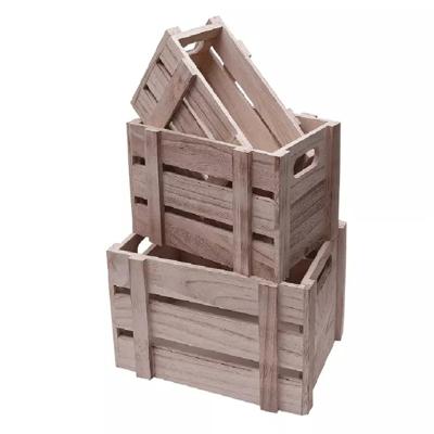 China Home Eco-friendly Product Home Decor Hot Sale Kids Wooden Clothing Box Slide Lid Storage for sale