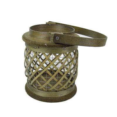 China Eco-friendly Chinese Moroccan Lantern Rattan Memorial Christmas Lanterns Solar Lantern Decorative Candle for sale