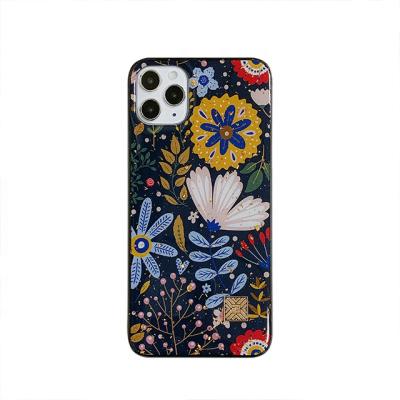 China 2022 Newest Crystal Epoxy Phone Case Full Shockproof Protection Unbreakable Mobile Phone Case For iPhone 13 for sale