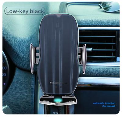 China 2021 Amazon Big Best Selling 10w Wireless Car Charger Phone Holder Sturdy Phone Holder For Car for sale