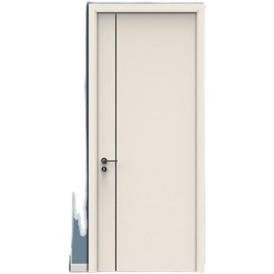 China PVC door PVC waterproof wooden doors used in bedroom, bathroom, hotel etc. for sale