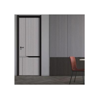 China Sound Insulation China Supplier Wholesale Latest Design Wooden Door Interior Door Room Bedroom Door for sale